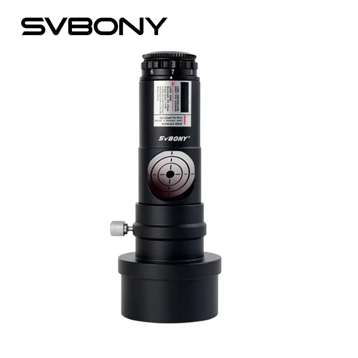 SVBONY SV121 Collimatore laser rosso da 1,25 pollici Materiale metallico con adattatore da 2 pollici per telescopi riflettenti Newtoniano e SCT