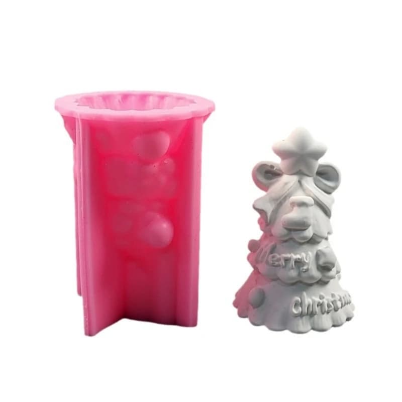 Christmas Tree Silicone Mould Molds Baking Molds Epoxy Resin Molds Plaster Ornament Mould Making Molds