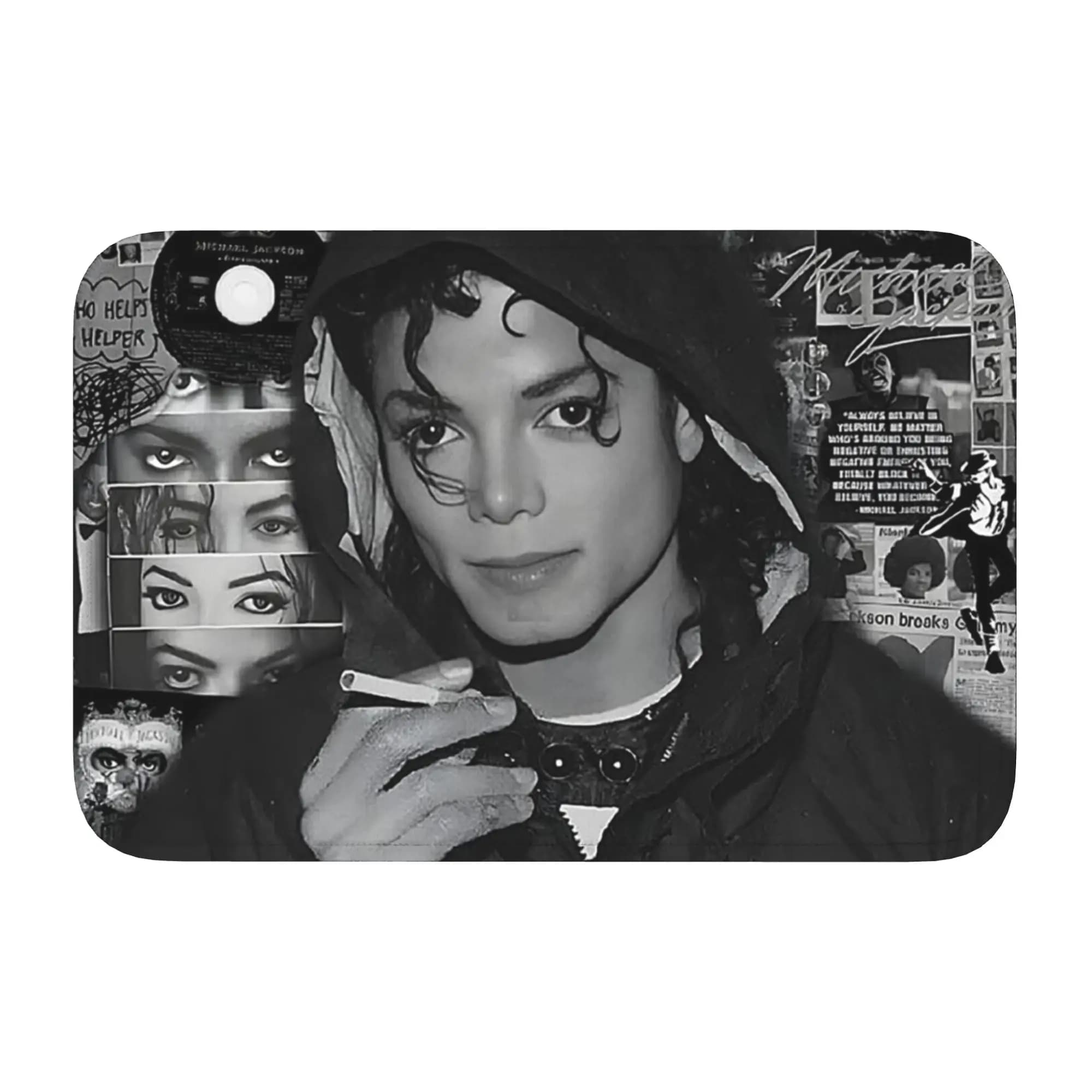 Tappetino per porta, tappeto imbottito, tappetino per cucina, ingresso, casa, tappetino per camera da letto, tappetini per il pavimento di Michael Jackson