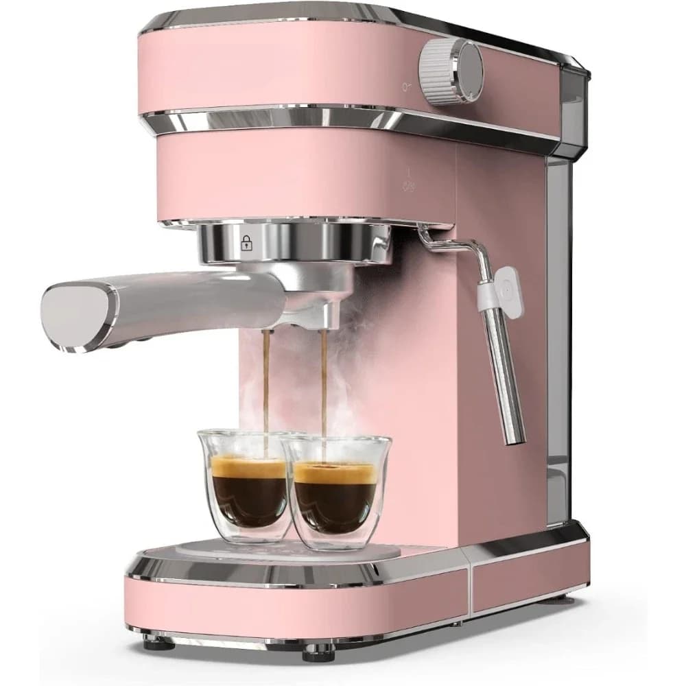 L L # Professional espresso coffee machine, espresso machine with steam plate, stainless steel domestic coffee machines