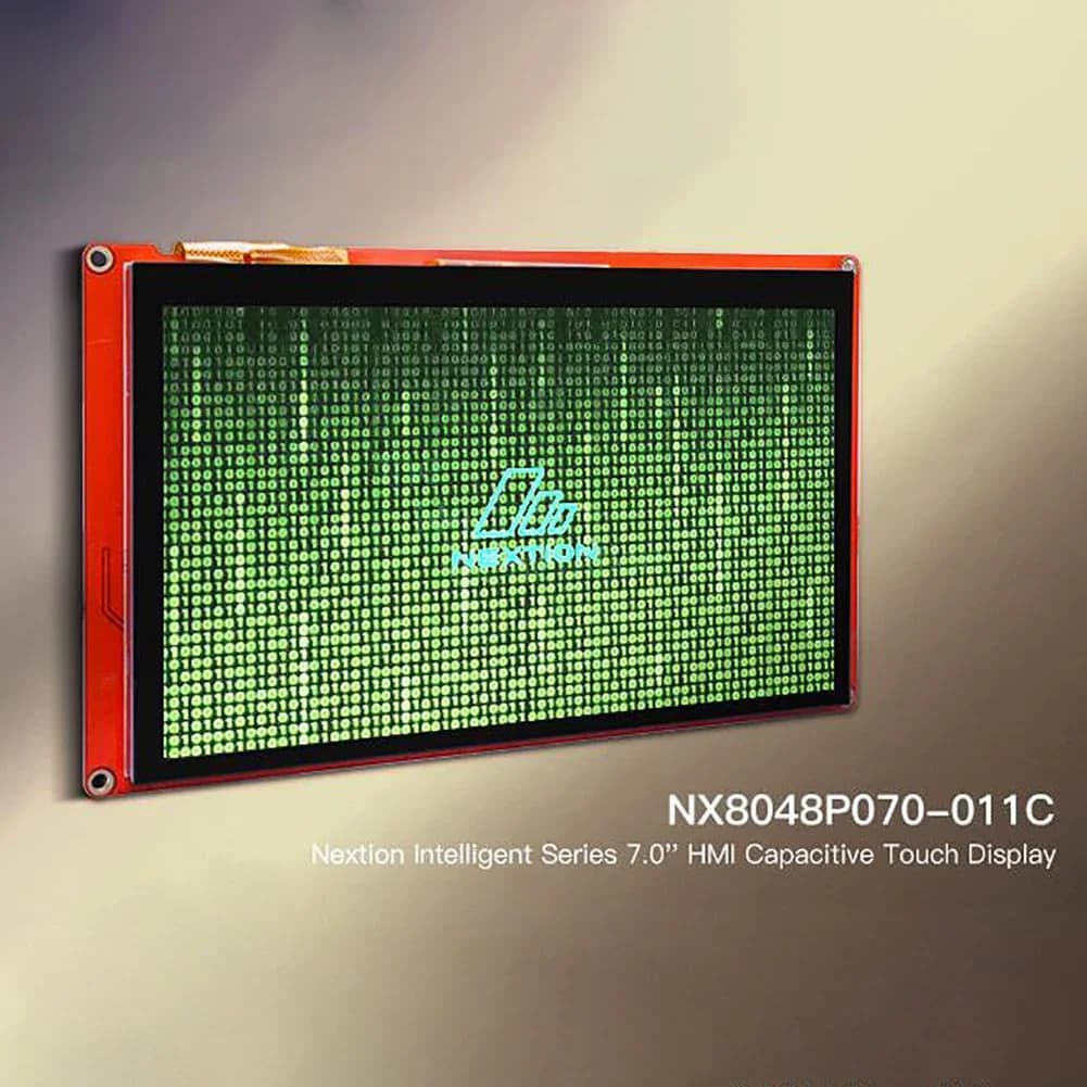 Modulo Display LCD Touch Intelligente Nextion 7.0'' NX8048P070-011C, Pannello LCD TFT Capacitivo da 7.0 Pollici per Arduino