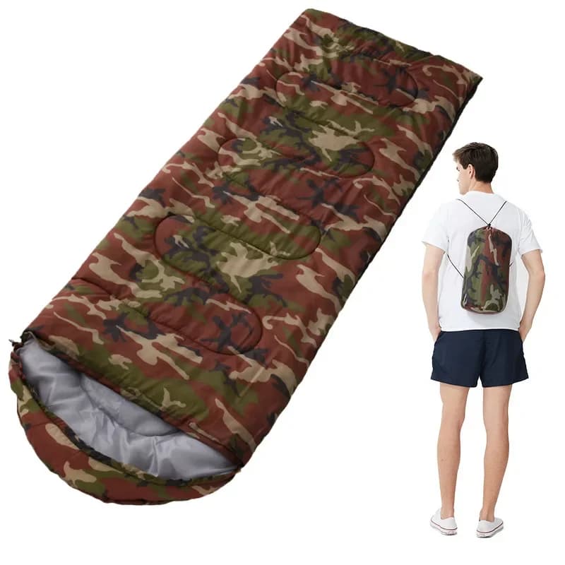 2026 Camping Sleeping Bag Ultralight Waterproof Summer Warm Envelope Backpacking Sleeping Bags for Outdoor Traveling Hiking