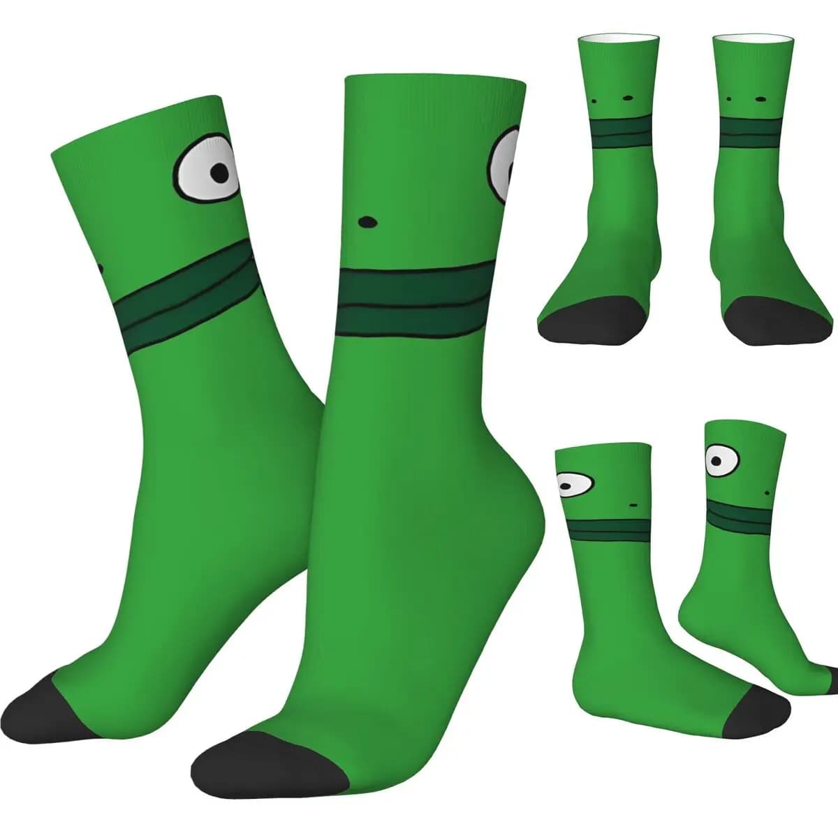Mr. Frog Socks Spring Smiling Friends calze uomo moderno calzini comodi grafica Running calzini antiscivolo