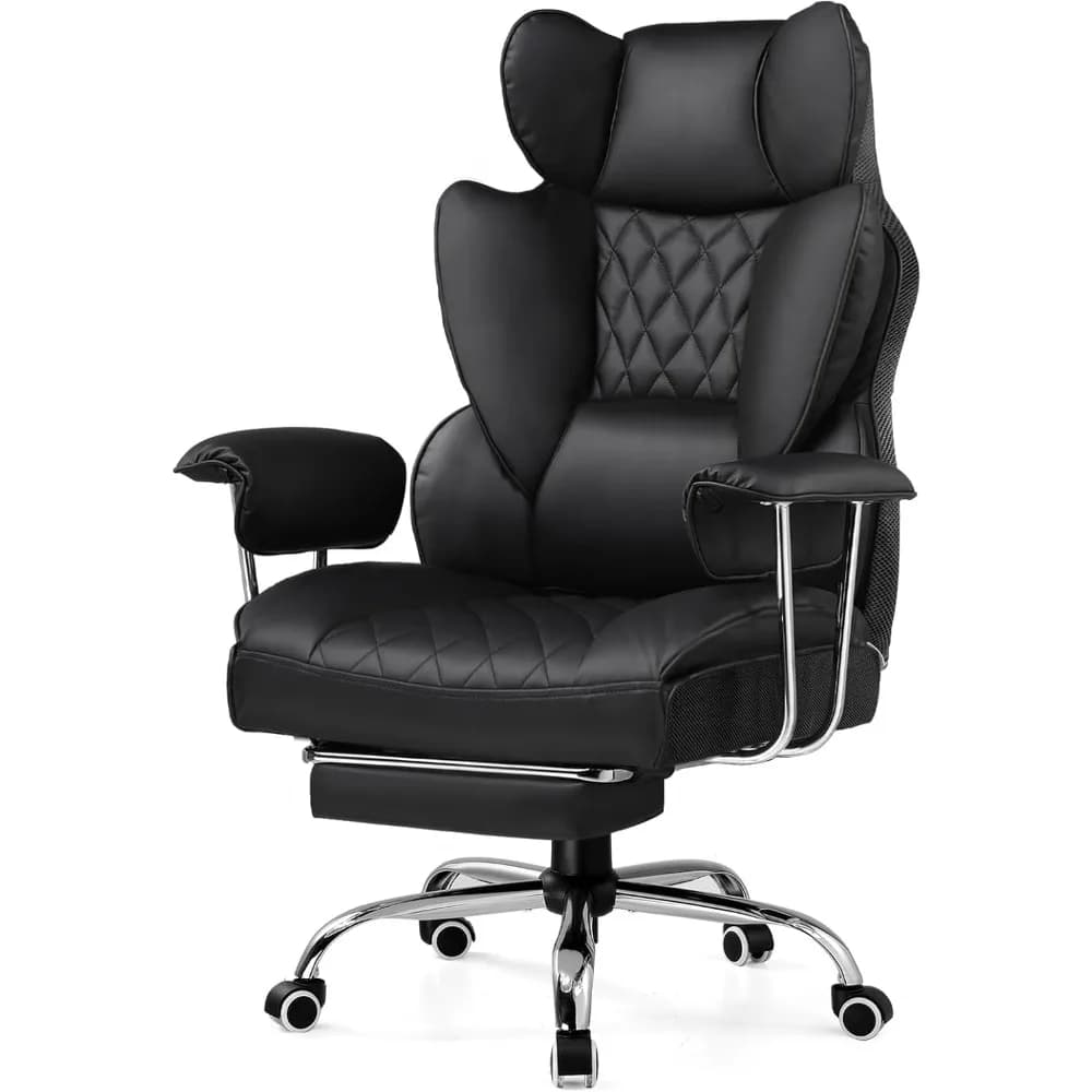 Sedia da gioco e da ufficio con supporto lombare con molla tascabile ergonomica per un comodo utilizzo in scrivania