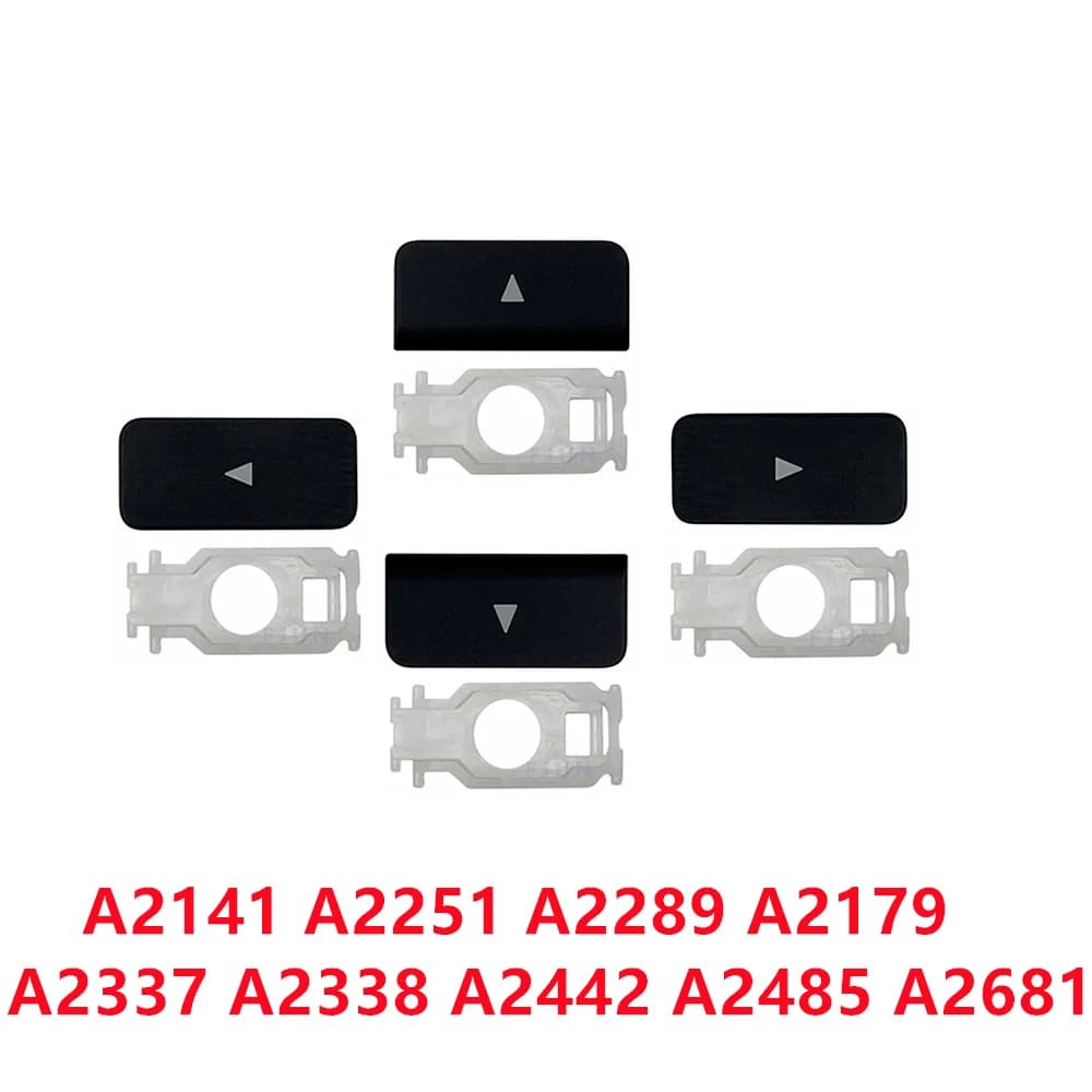 Cerniera di ricambio per copritasto a freccia sinistra/destra/UP (giù) per MacBook Pro/Air A2141 A2251 A2289 A2179 A2337 A2338 A2442 A2485 A2681