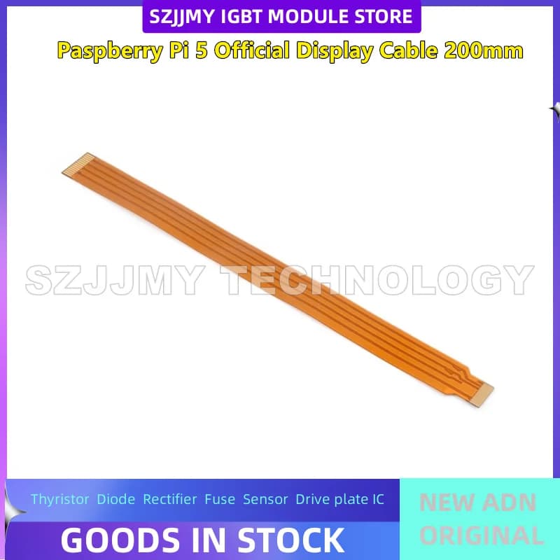 Raspberry Pi 5th generation official original DSI soft ribbon cable display FPC connection cable 22Pin to 15Pin