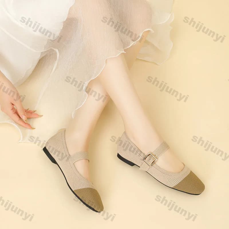 Scarpe da donna taglie forti 2026 Primavera Estate Nuova collezione Scarpe leggere in tessuto traspirante con suola morbida Scarpe casual comode