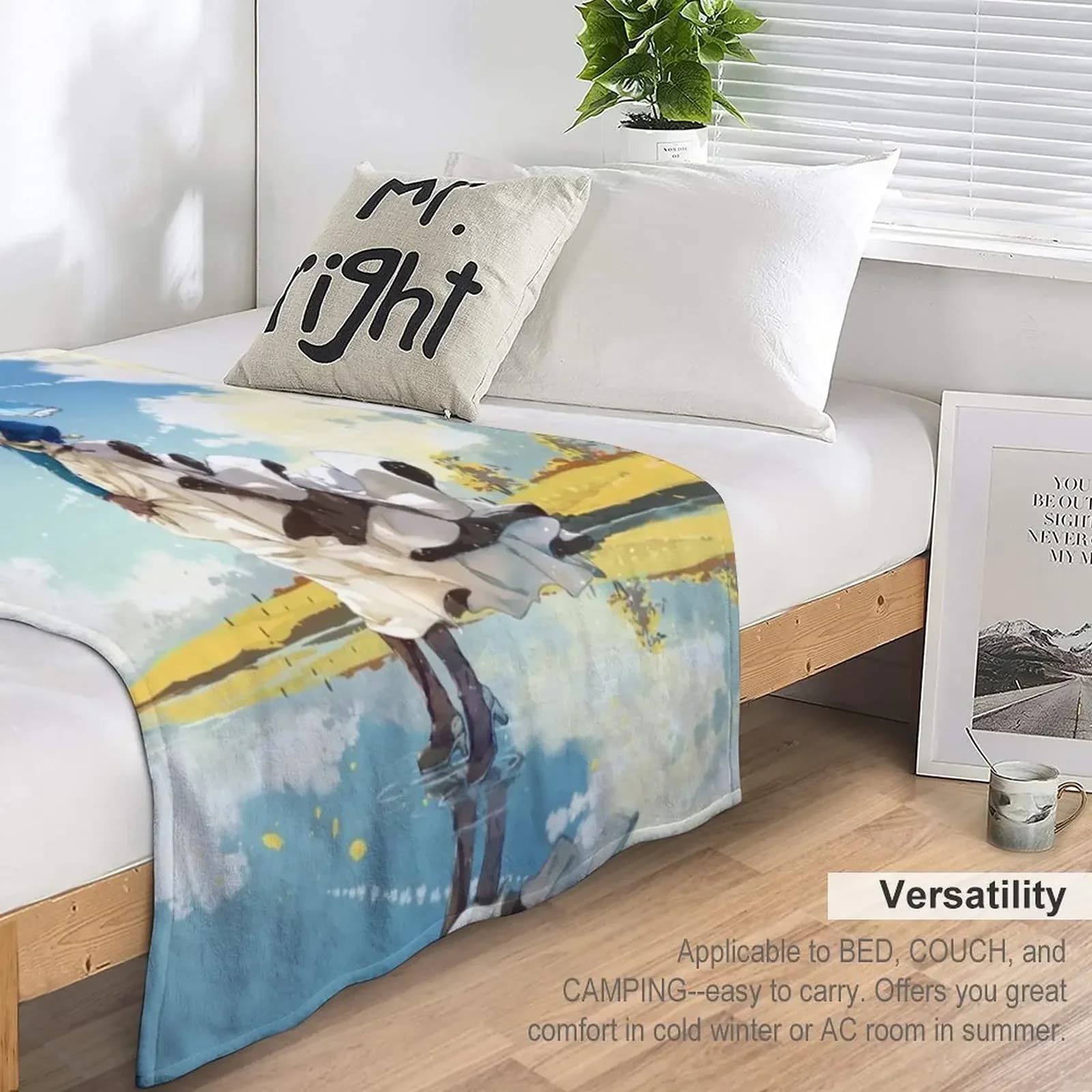Violet Evergarden 3 Throw Blanket Designer Blankets Sofa Blankets Blankets Sofas Of Decoration Polar blanket