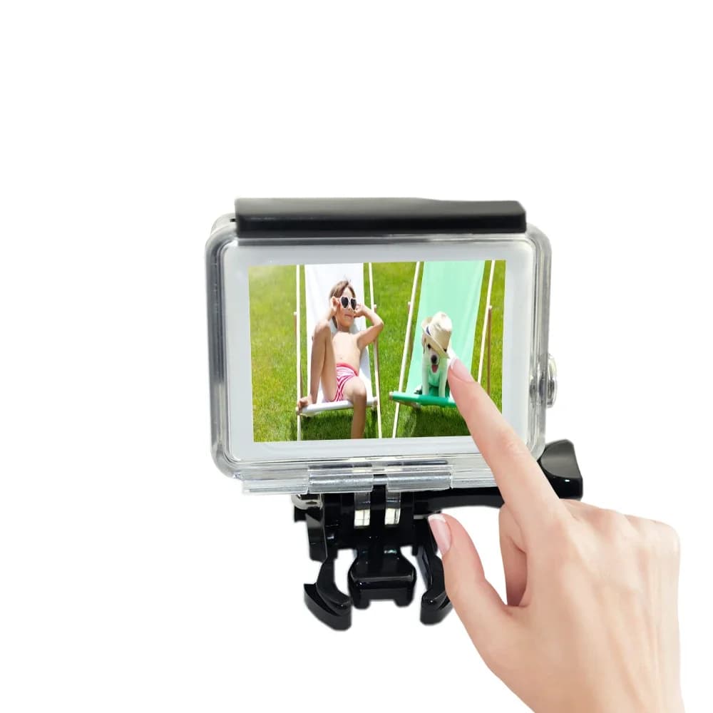 Waterproof touch screen case for Gopro Hero 4