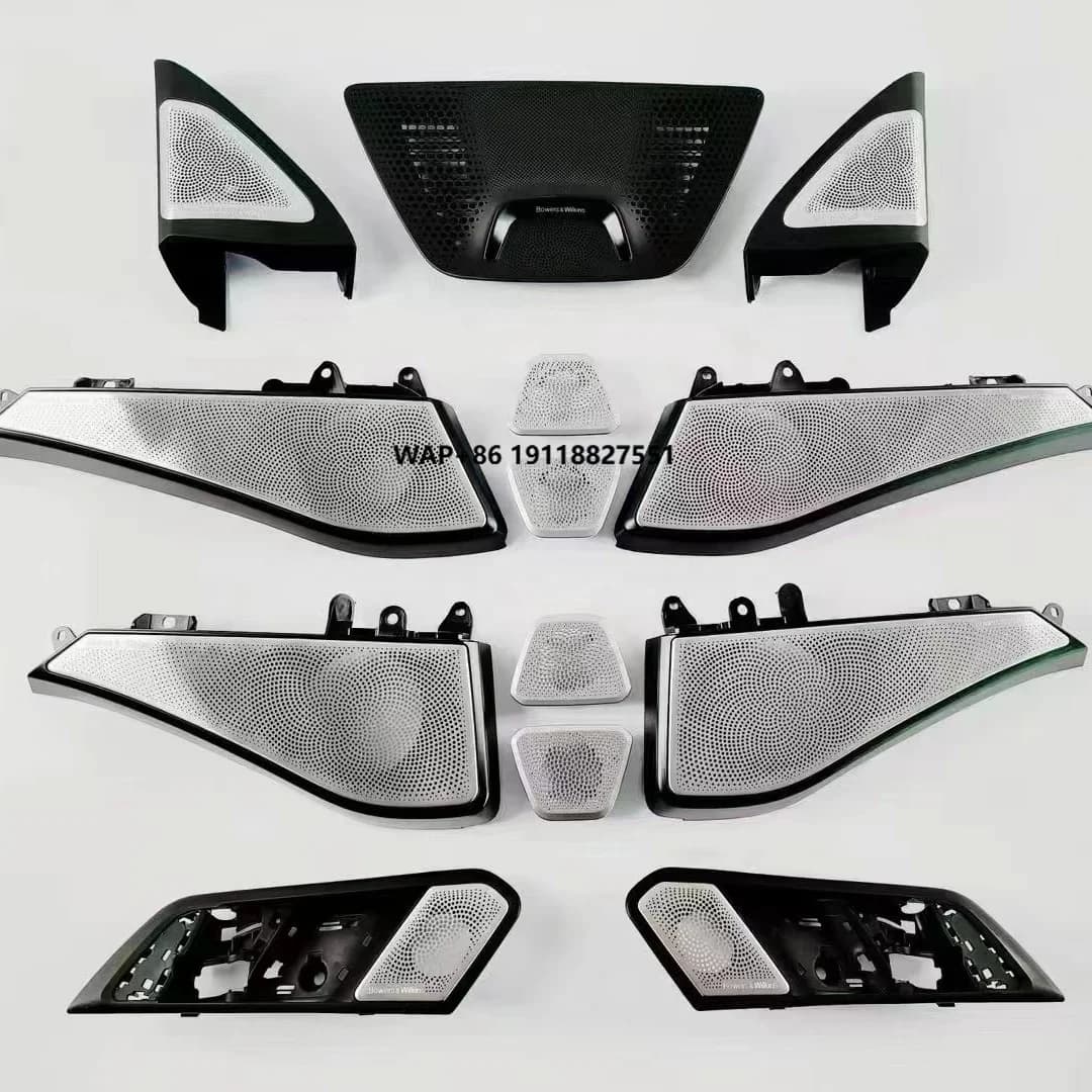 Illuminazione ambientale per auto, altoparlanti per porte anteriori e posteriori, luce notturna, copertura per altoparlante tono alto adatta per X5/X7 G05/G07
