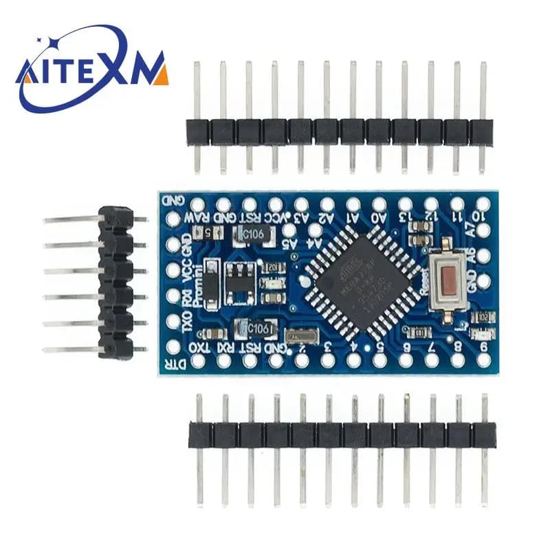 YANXD Pro Mini 328 Mini 3.3V/8M 5V/16M ATMEGA328 ATMEGA328P-AU 3.3V/8MHz 5V/16MHZ ATMEGA328P for Arduino