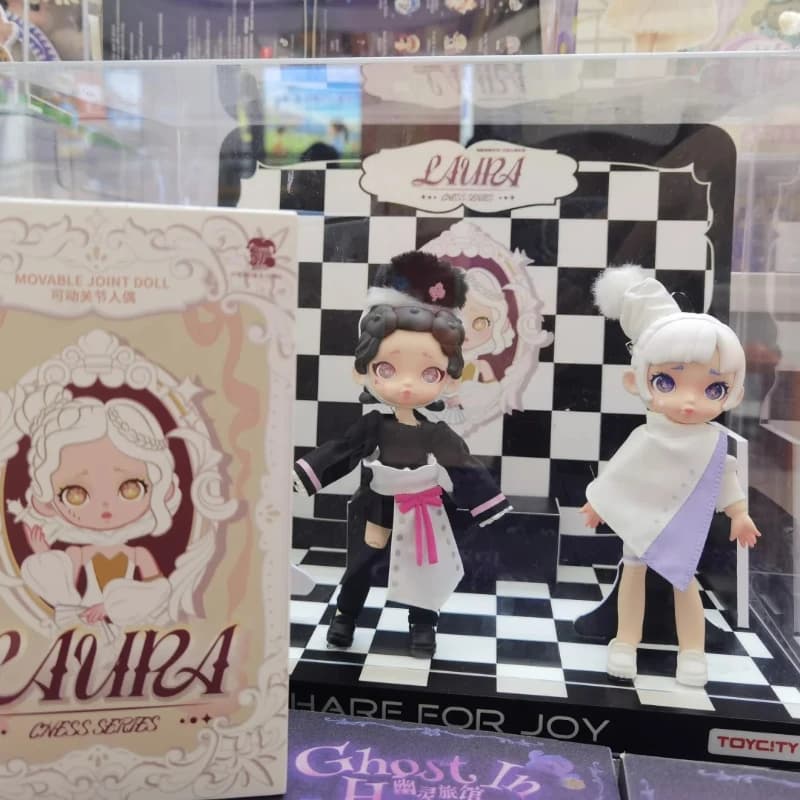 Laura Chess Series Movable Joint Doll Blind Box Mystery Box Elegant Action Figure Collectible Model Desktop Decoration Toy