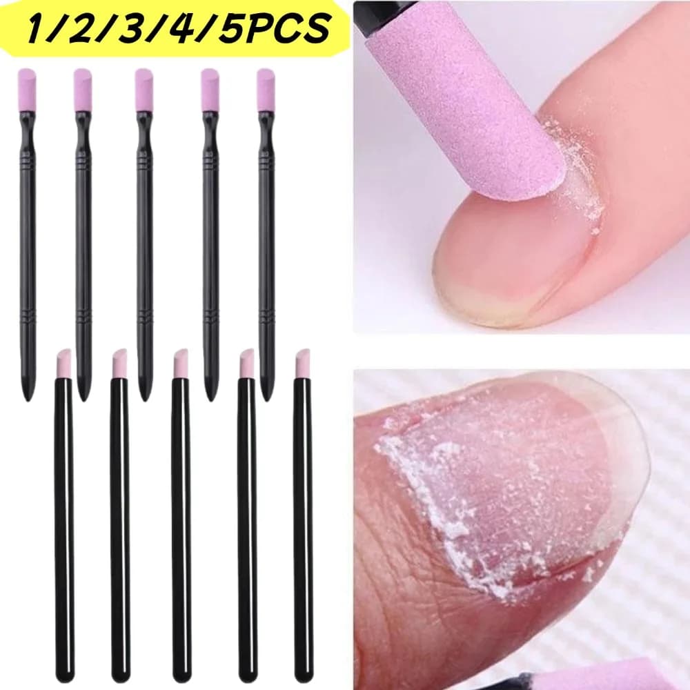 Lima per unghie, Spingicuticole in pietra, Bastoncini leviganti per unghie, Penna per nail art, Rimuovi cuticole, Trimmer, Buffer, Strumenti per manicure, Rimozione pelle morta