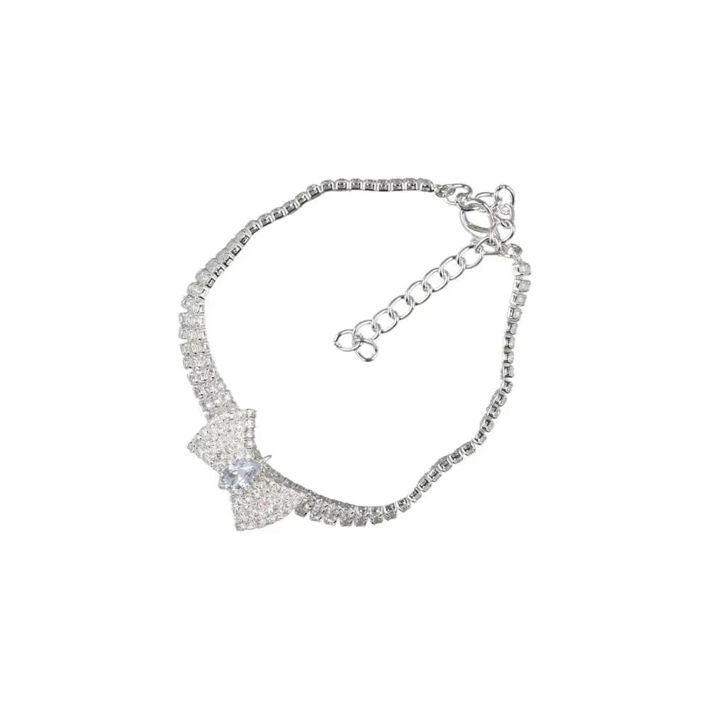 Gioielli di moda con strass per cani e gatti, collare a catena per cani, girocollo per cani, accessori per animali domestici, gioielli per gatti, collana per cani, collare per animali domestici