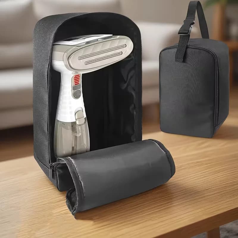 Borsa da viaggio per cottura a vapore per vestiti Ferro da stiro da viaggio Custodia da trasporto Borsa da trasporto portatile Supporto per organizer per ferro da stiro a vapore portatile