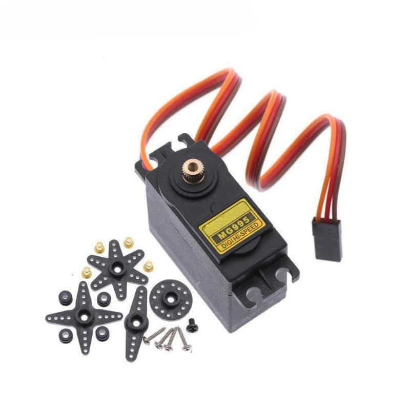 Servo Digitale 13kg MG995 MG996R 180 Gradi con Ingranaggi Interamente in Metallo per Modellini RC Auto, Elicotteri, Barche, Aerei, Giocattoli Fai-da-te - Servo 15kg