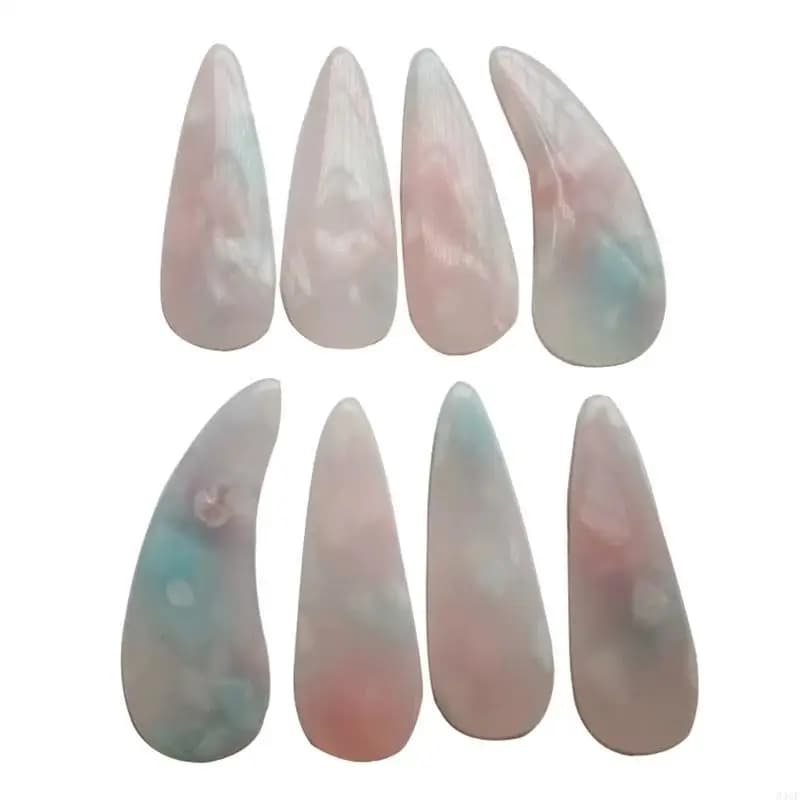 340f 8pcs Guzheng Thumb Protector Picks Picks Banjo Picks Cover Finger Picks