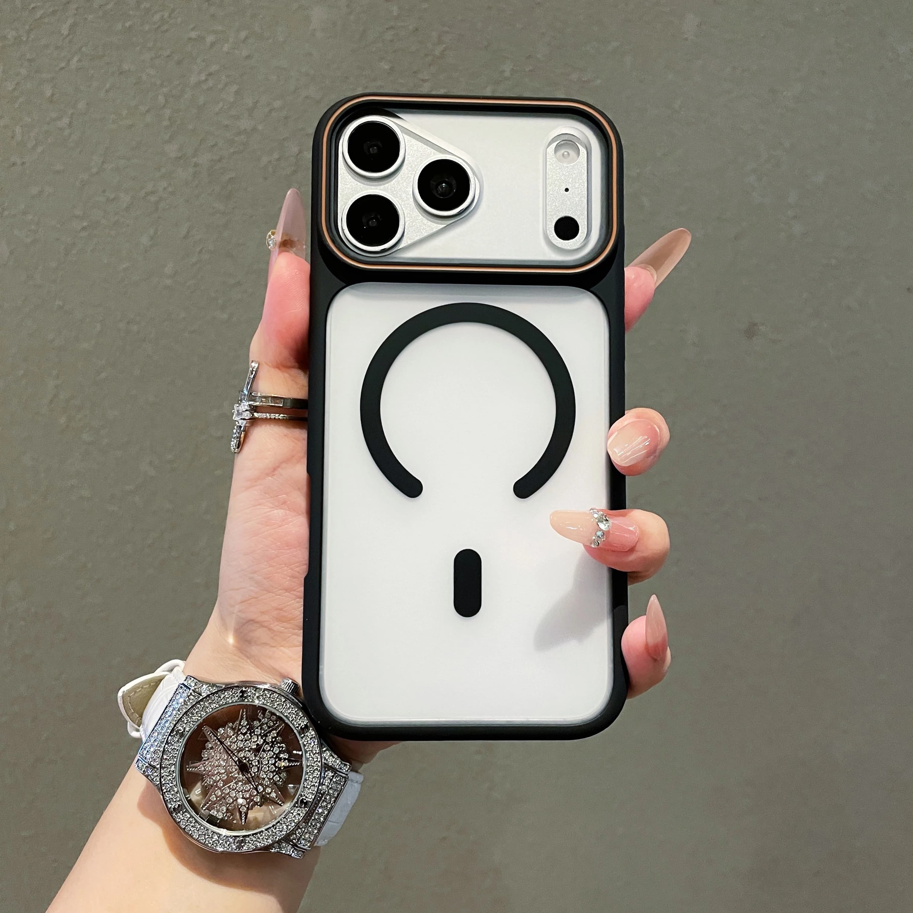 New Matte Translucent Magnetic Wireless Charging Case for IPhone 17 Air 16 15 13 12 Pro Max14 Plus Shockproof Protection Cover