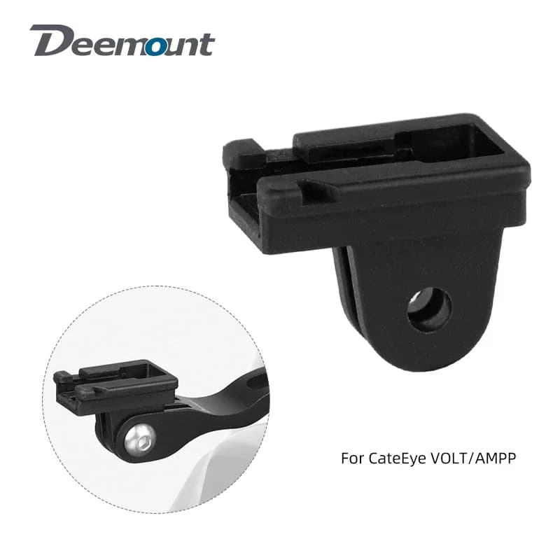 Adapter for CateEyp VOLT AMMP Support for Bicycle Headlight Suitable for camera adaptation GoPro Handlebar fork Clip for helmet installation