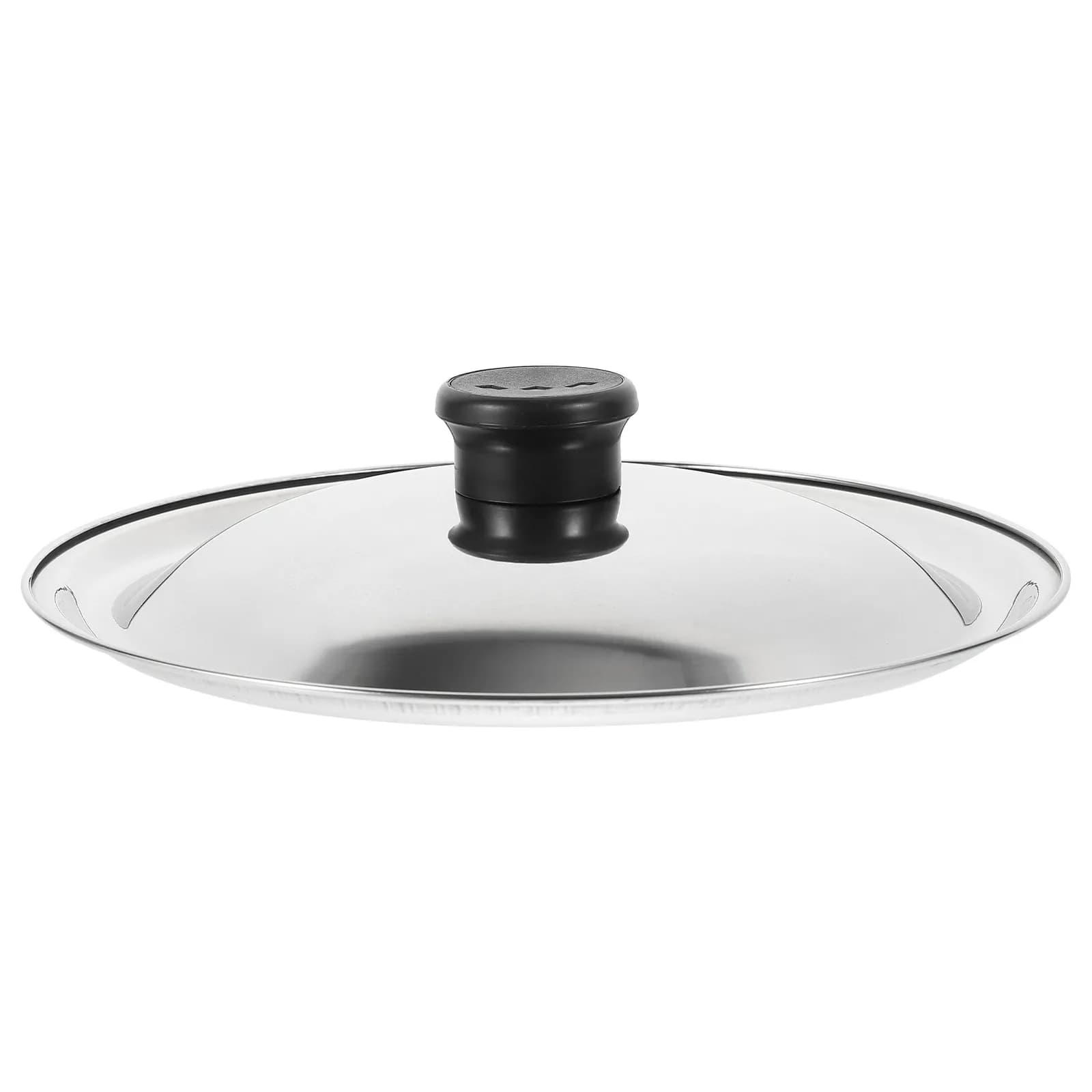 Universal Premium Stainless Steel Cover for Pots and Panels, Heat Resistant, Anti-Schools, Easy to store, Elegant and smooth