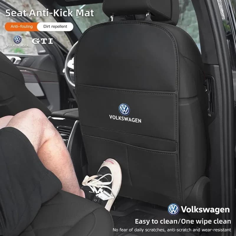 ·1 pezzo di protezione anti-urto per sedile auto con tasca protettiva per VW GTI Golf 6 7 8 Passat Polo CC Tiguan Arteon Taigo Caddy Scirocc
