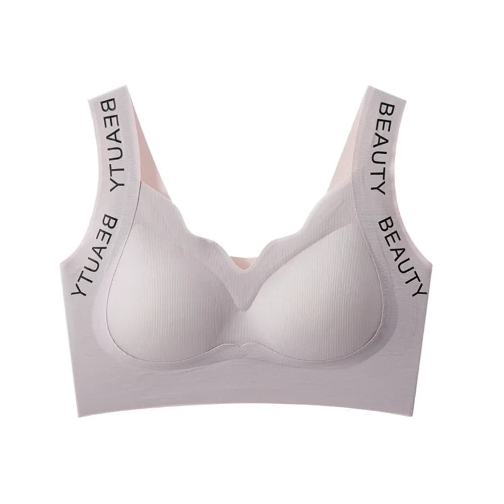Comfortable Close-fitting Seamless Bra Shockproof Beautiful Back Wireless Bra Underwear for Women Running