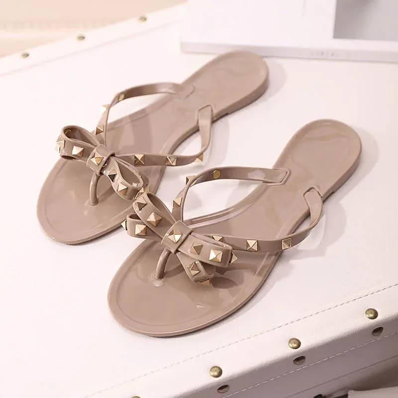 Sandali donna appartamenti moda donna infradito scarpe estive appartamenti sandali Cool Beach rivetti scarpe sandali ragazze taglia 36-41