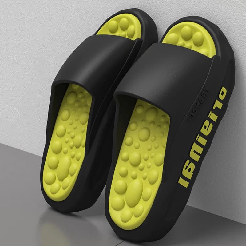 Massage Slipper Cloud Men Male Summer Flip Flops Sandal Soft Beach Non Slip House Home Shoe Platform Sports Cool Slides EVA