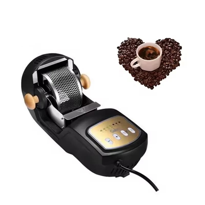 Fully Automatic Household Coffee Roaster Hot Air Drum Coffee Bean Fryer for Perfectly Roasted Beans