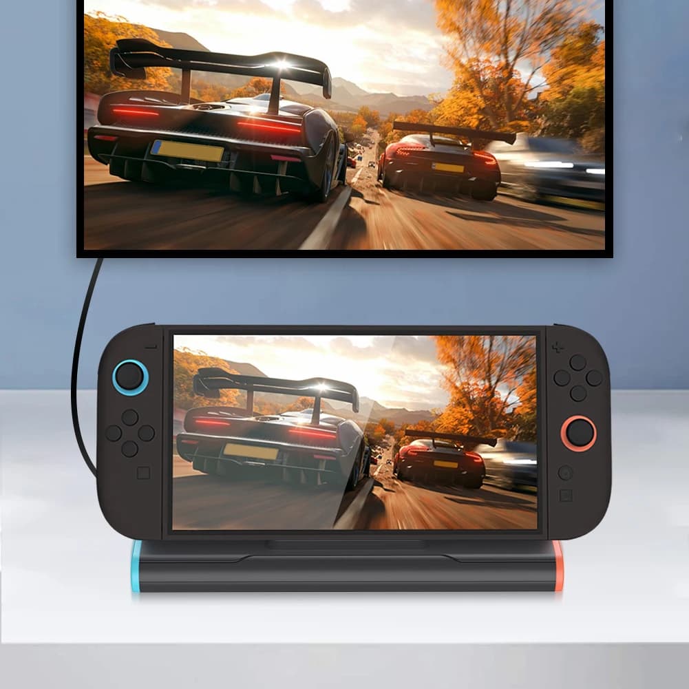 Per NS2 Docking station compatibile HDMI Console di gioco HD Supporto di ricarica Base adattatore console di ricarica rapida Accessori da gioco