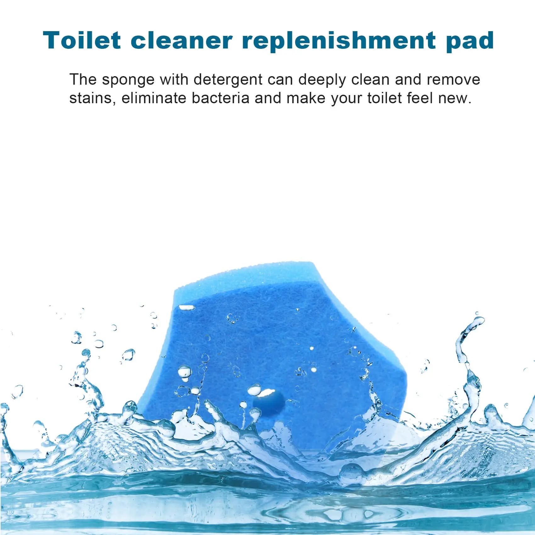 KYCOR-Disposable Toilet Cleaning System Disposable Toilet Flushable Refill Fresh Brush Flushable Refills - 48 Refills