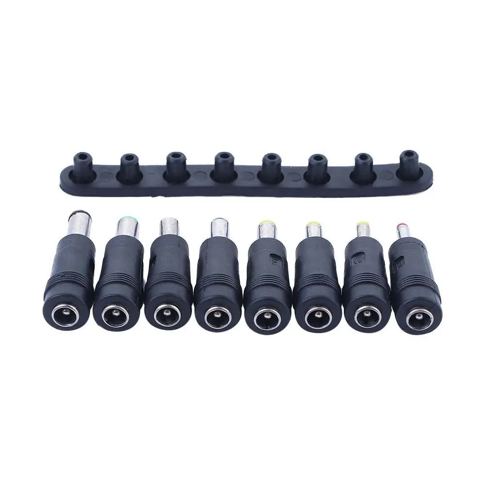 HUB Splitter Conversion Plug Laptop Power Adapter DC Connector USB to DC Jack Interchangeable Plugs DC Power Supply Adapter
