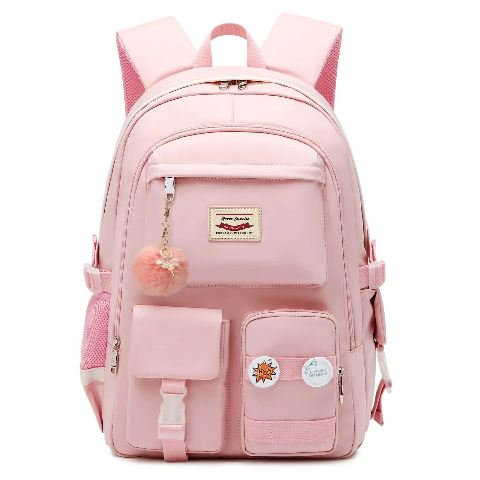 Zaini per laptop Borsa da scuola da 15,6 pollici Zaino universitario Zaino da viaggio antifurto Borse per libri grandi per adolescenti Ragazze Donne Studenti