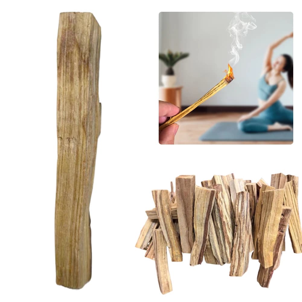 Palo Santo Natural Incense Sticks Purifying Healing Wooden Aroma Diffuser Stick Smudge Sticks for Home Living Room