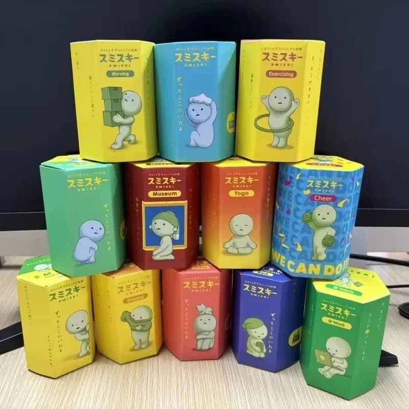 Genuine Smiski All 1pc Series Corner Lord Night Light Elf Series Blind Box 1pcs Box Hidden Handmade Cute Doll Model Toy Gift