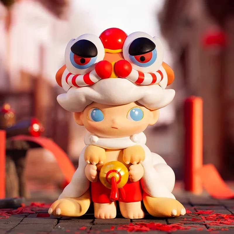 POP MART Il nuovo anno della serie Tiger Scatola cieca Giocattoli Kawaii Anime Action Figure Sorpresa Scatola misteriosa Bambole Regalo per ragazze