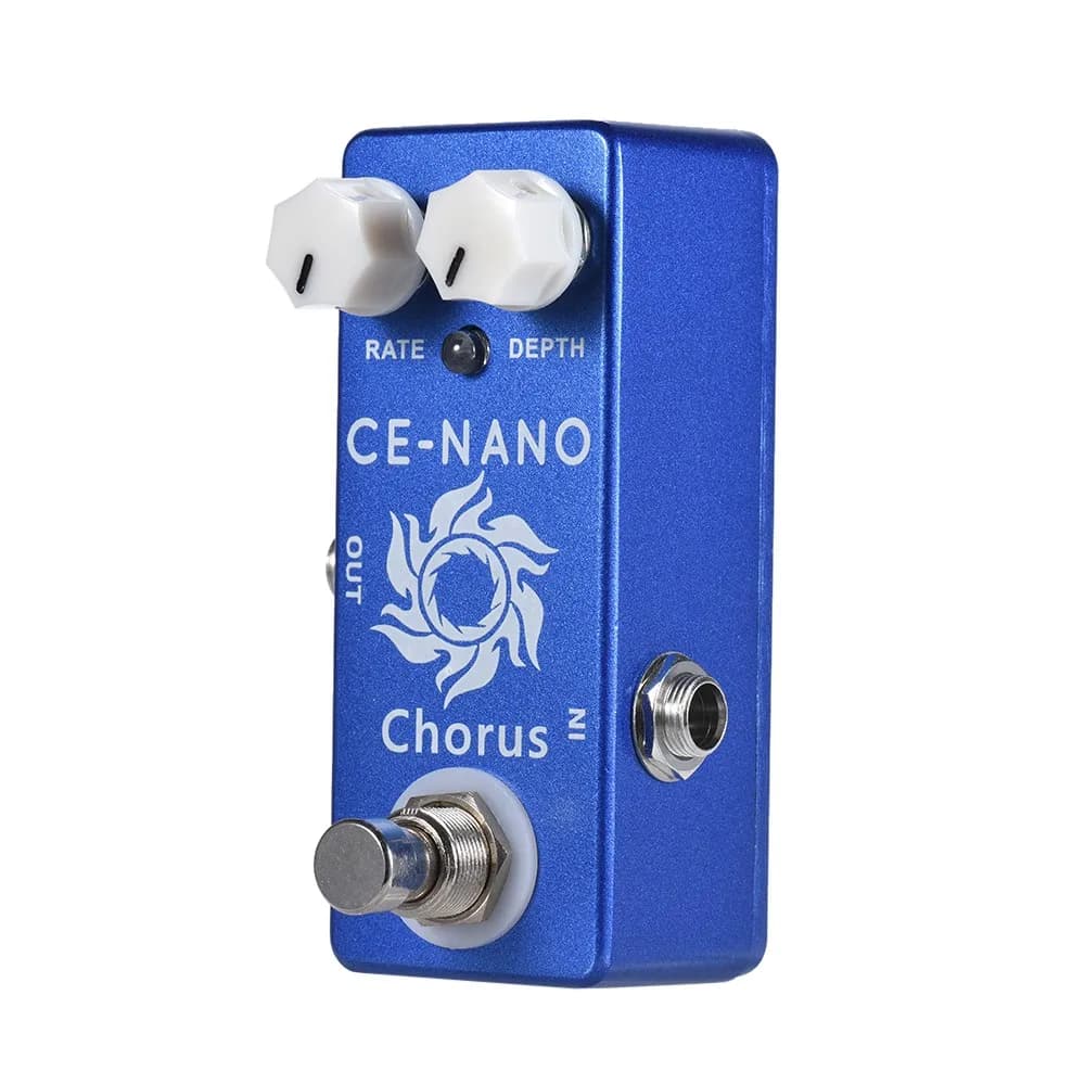 Processori di effetti MOSKY CE-NANO CHORUS Pedale effetto coro per chitarra elettrica Full Metal Shell True Bypass per basso chitarra Ukulele