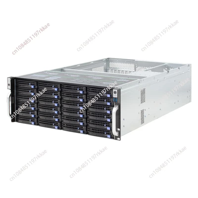 Archiviazione super enorme 24 alloggiamenti 4u hotswap rack NVR NAS server chassis S46524