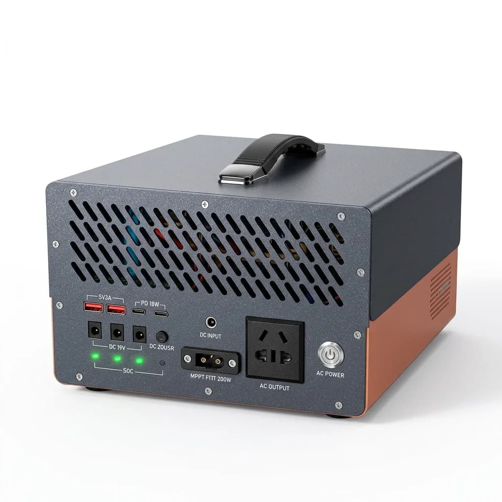220V Portable Lithium Ion Outdoor Power Bank 300W for Camping Road Trips Car Power Supply & Backup