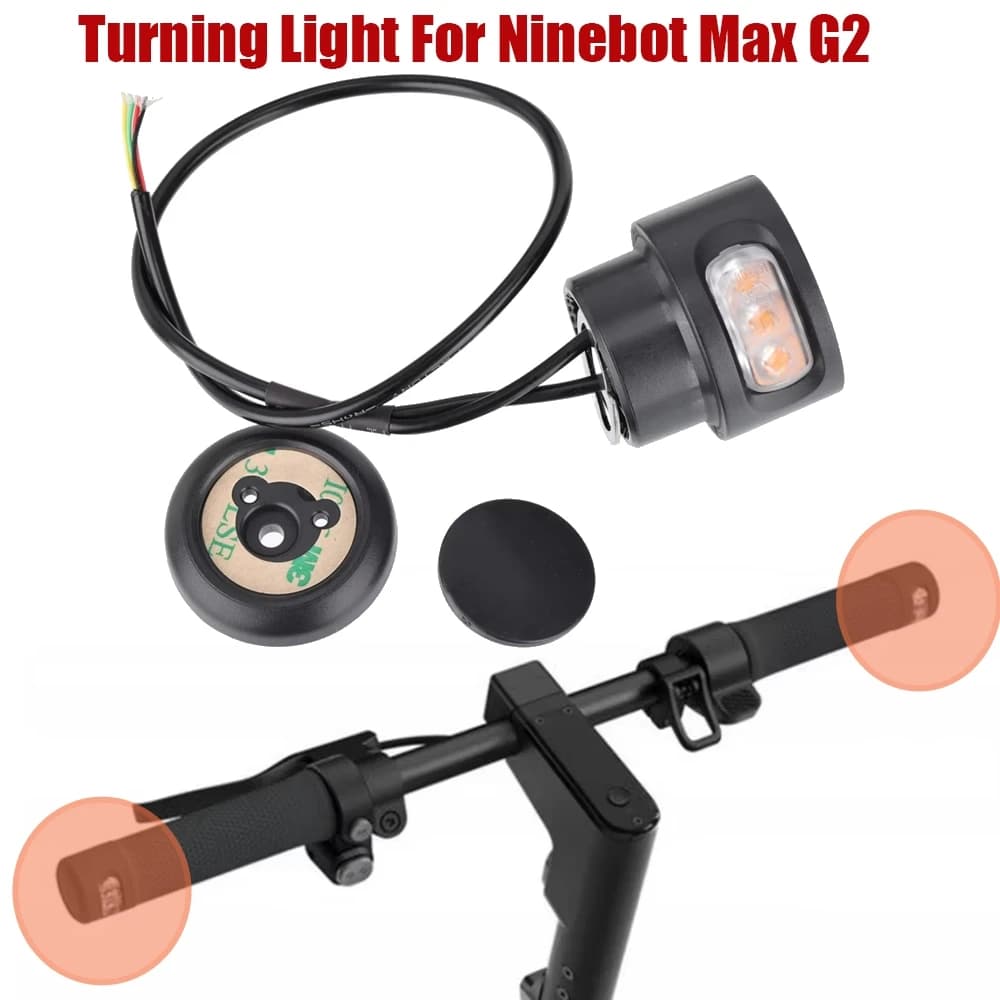 Handle Turning Light For Ninebot Max G2 Electric Scooter KickScooter Original Tail Left or Right Turn Signal Replacement Part