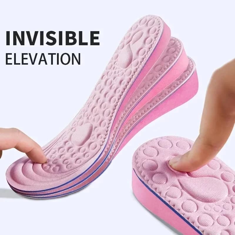 1 Paio di Solette Rialzanti per Scarpe da Donna, Inserti Interni per Scarpe, Rialzo per Tallone, Comfort in EVA, Solette per Cura dei Piedi