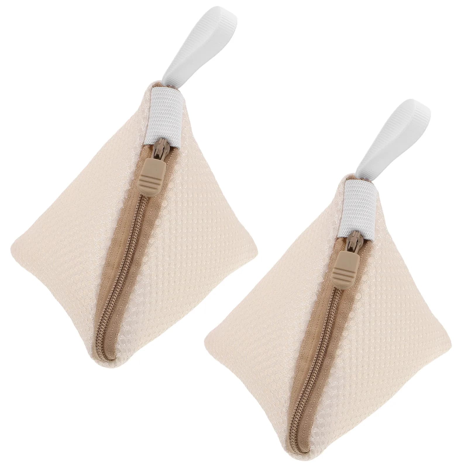 2Pcs Laundry Bag Mini Mesh Wash Bag Sandwich Mesh Design for Underwear Bras Socks Laundry Bra Washing Bags Bra Washing Bags