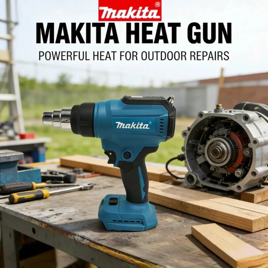 New Makita 550°C Temperature Control Heat Gun 18V Cordless Handheld Hot Air Gun With LED Display Soldering Thermal Blower