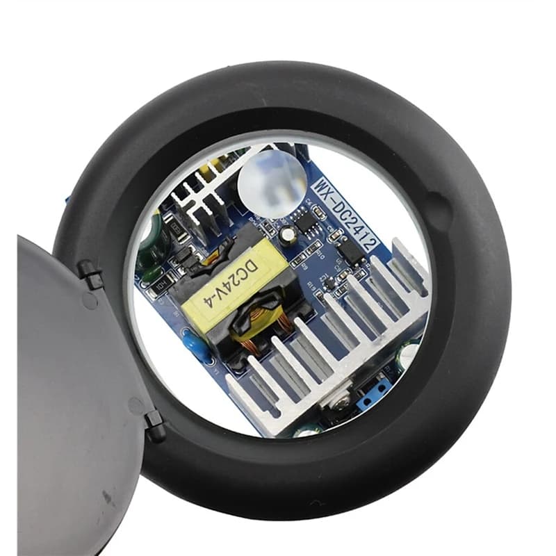 5/10 volte lente d'ingrandimento LED lampade da tavolo con lente d'ingrandimento per artigiani gioiellieri spina europea-A69M