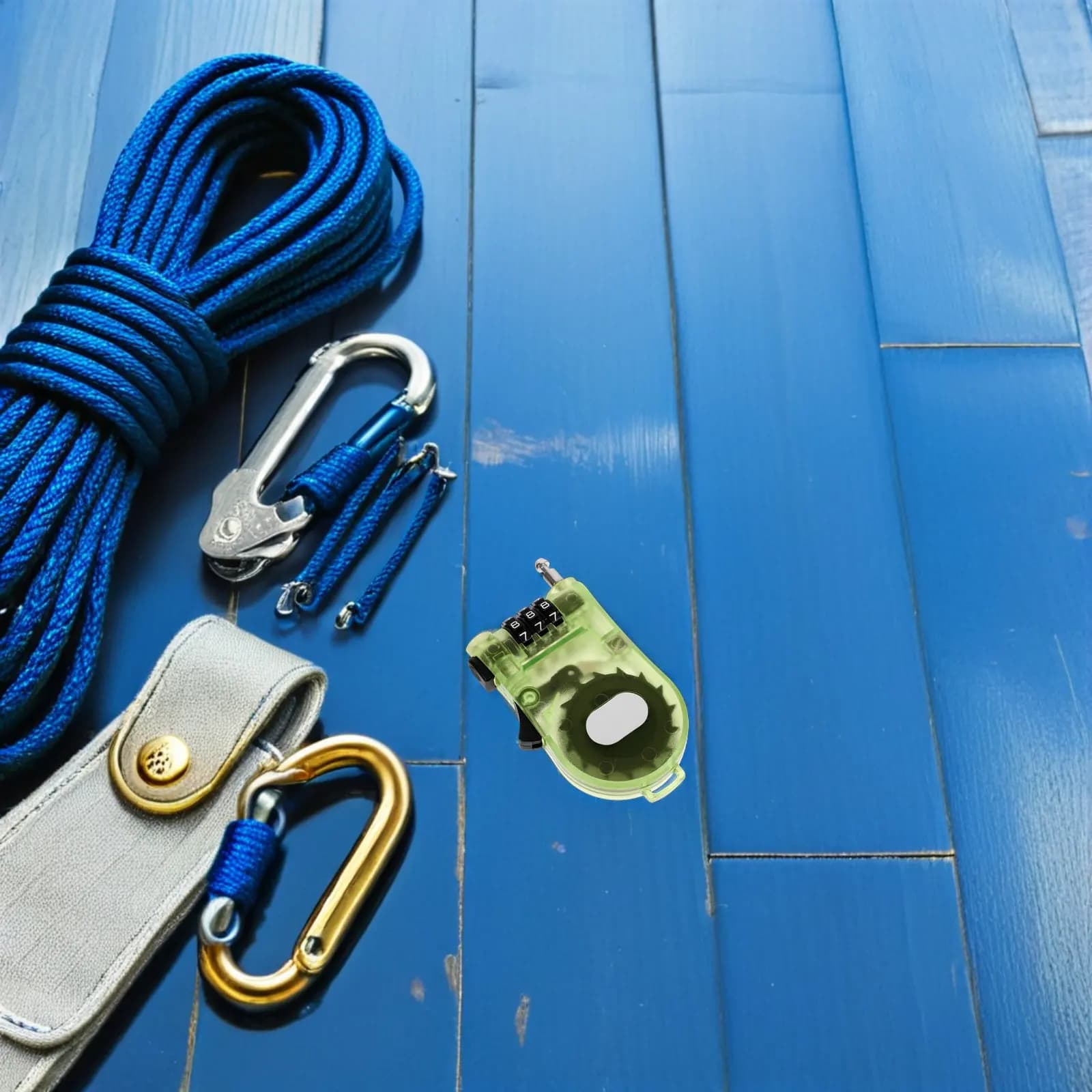 2 Pezzi Lucchetto a Cavo in Acciaio Retrattile per Snowboard, Sci, Monopattino, Passeggino, Skateboard, E-Scooter, Portatile da Viaggio, Senza Chiave, a 3 Cifre