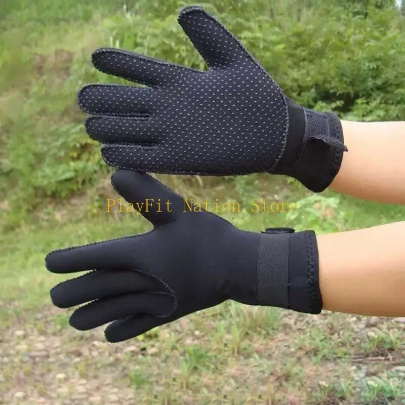 ScubasDiving Guanti da surf Guanti da muta Guanti termici antiscivolo in neoprene per pesca subacquea Nuoto Rafting Kayak Paddling