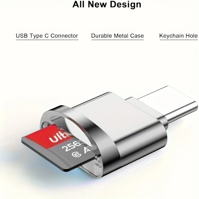 Mini TF card mobile card reader suitable for Huawei Type-C mobile OTG card reader