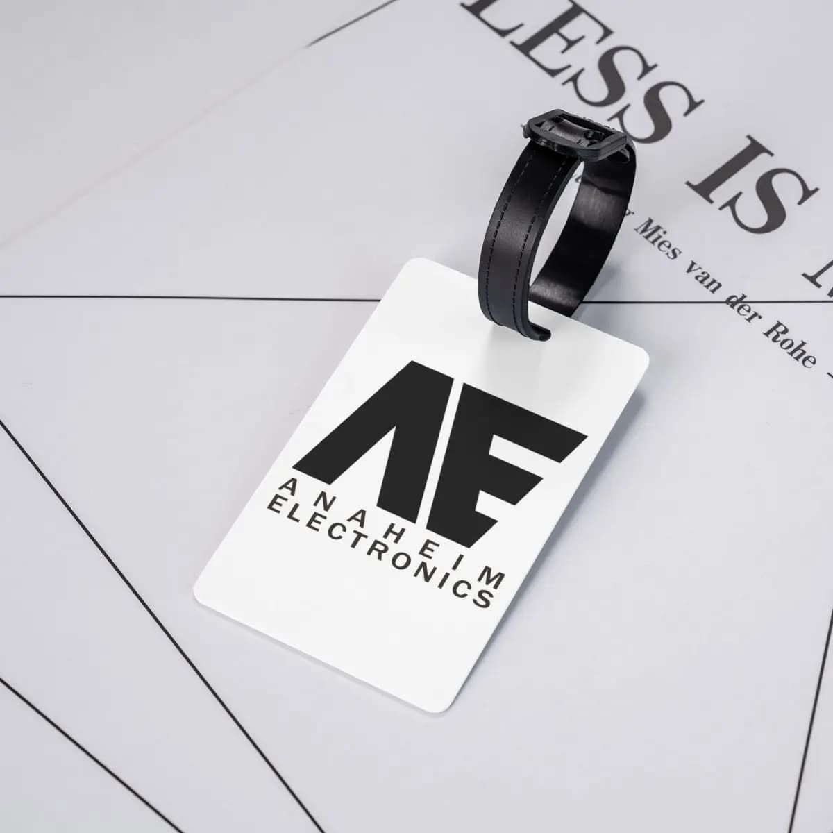 Etichette per Bagagli Anaheim Electronics, Accessori per Valigie, Targhette per Bagagli da Viaggio, Porta Etichette con Spazio per Nome e Indirizzo