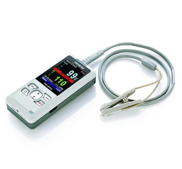 Mindray PM60 Vet Portable Pulse Oximeter Veterinary Precise Monitoring Systems Animal Dog Cat Pet ICU Oximetry