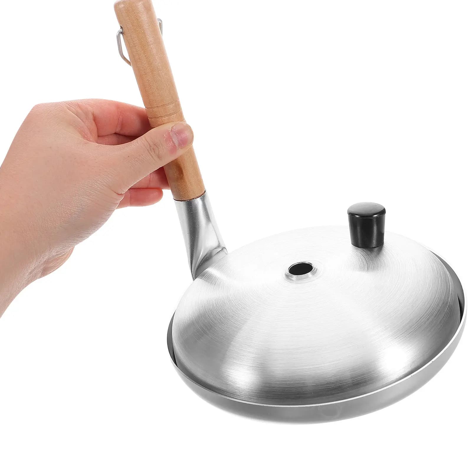 Fried Egg Cooker Double Sided Frying Pan Non Stick Cooking Breakfast Skillet Silver